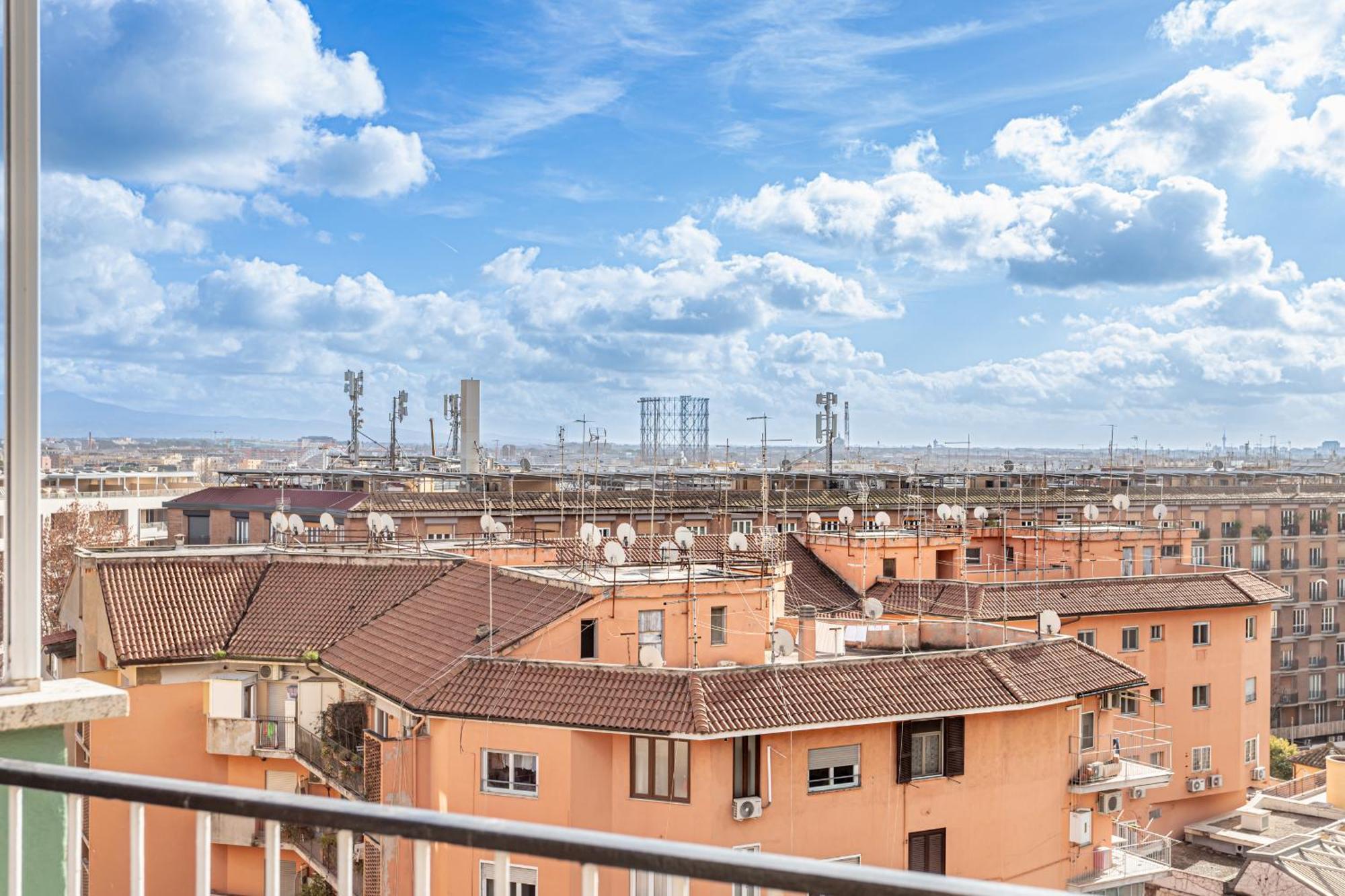 Ferienwohnung Viola Penthouse With Rome Panoramic View Exterior foto
