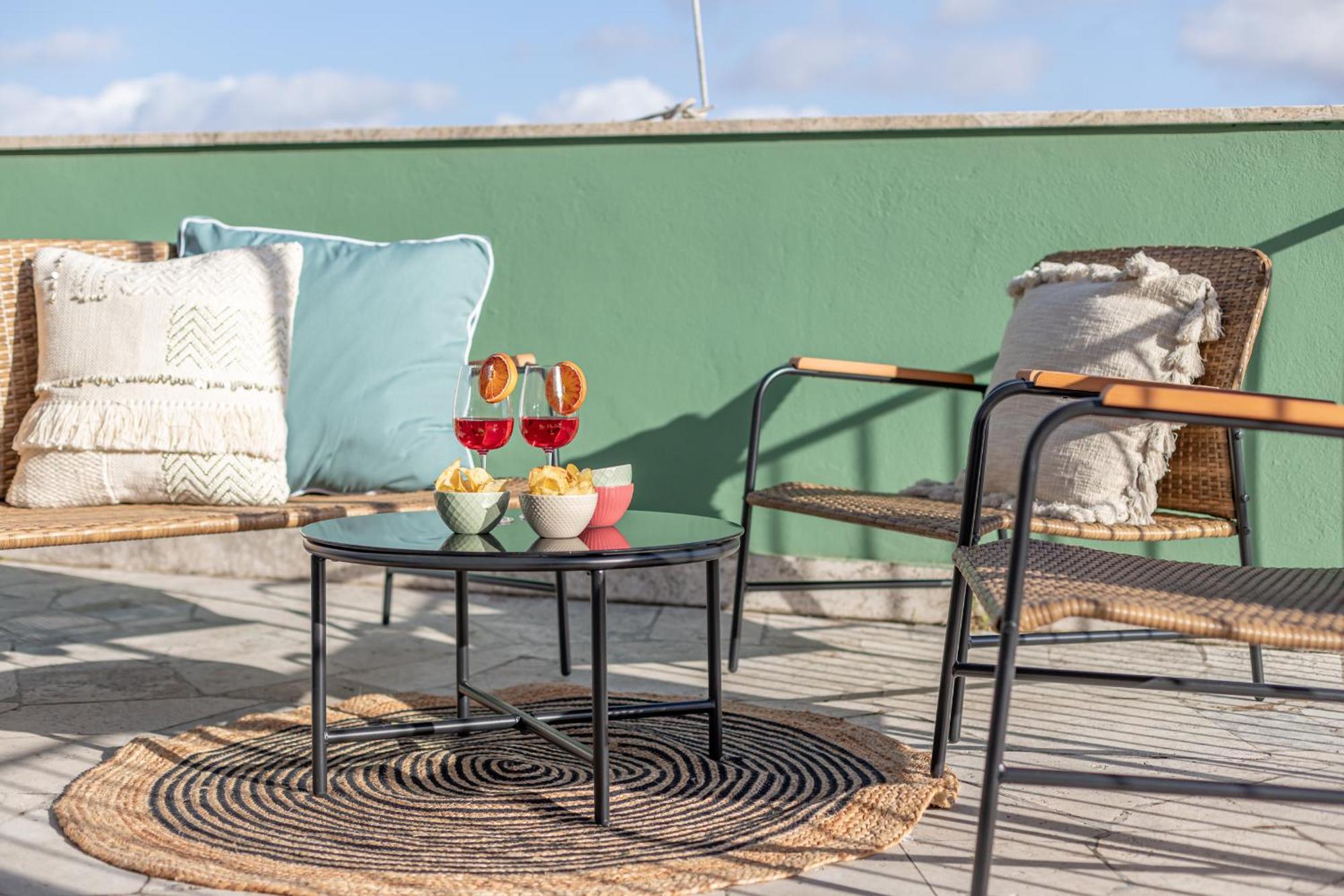 Ferienwohnung Viola Penthouse With Rome Panoramic View Exterior foto